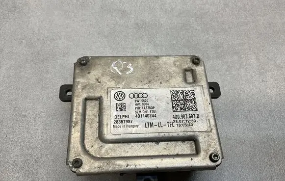Audi Q3 8U Headlight ballast module Xenon 4G0907697D