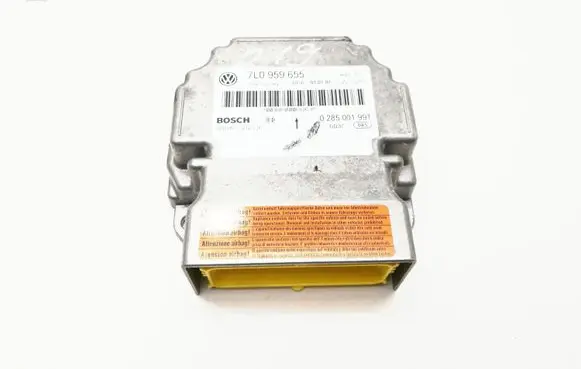 Volkswagen Touareg I Airbag control unit/module 7L0959655 0285001991 6037