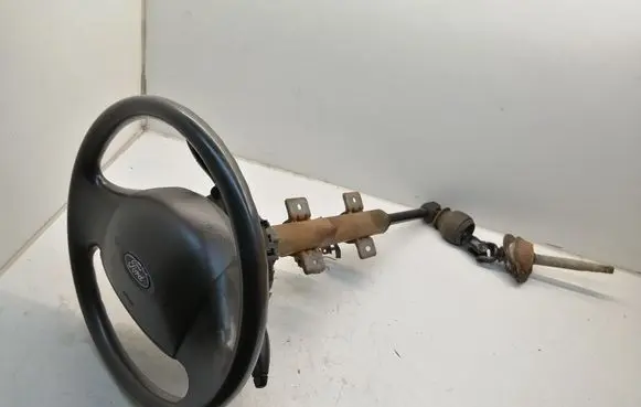 Steering wheel axle set