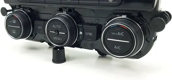 Volkswagen Golf VII Climate control/heater control trim 5G0907044FD