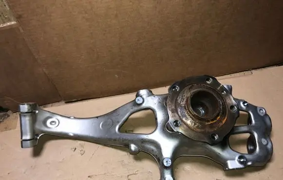 Audi A6 etron 85E Front wheel hub spindle knuckle 85E407241E
