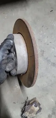Volkswagen Polo IV 9N3 Rear brake disc