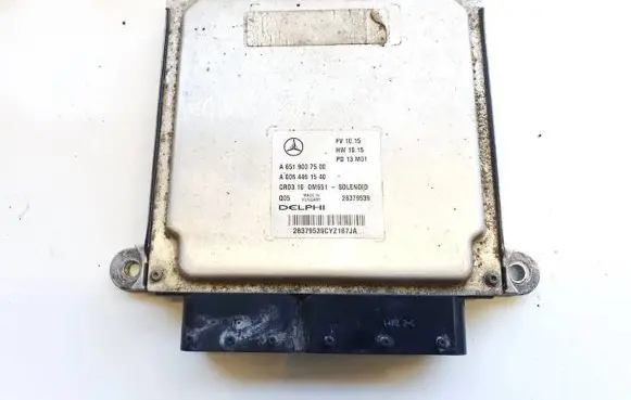 Mercedes-Benz E W212 Engine control unit/module a6519007500 a0064461540