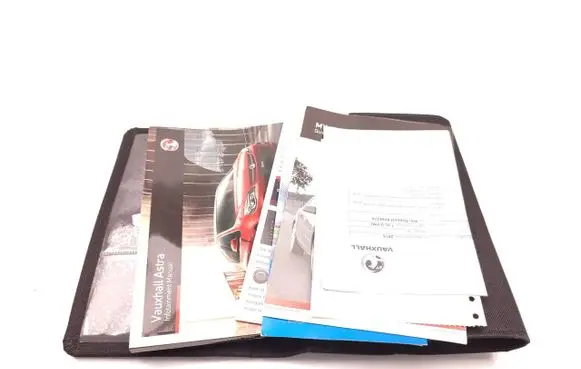 Opel Astra J Owners service history hand book 