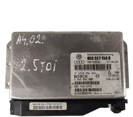 Audi A4 S4 B6 8E 8H Transmission gearbox valve body 8E0927156R 0260002880 0258006354