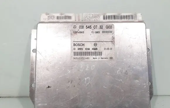 Mercedes-Benz E W210 ESP (stability system) control unit 0315450732Q02 0265109498