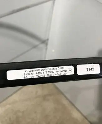 Mercedes-Benz AMG GT R190 C190 Other exterior part A1906731300
