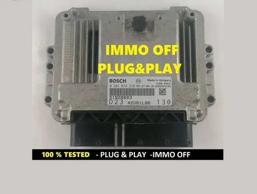 Fiat Ducato Engine control unit/module ECU 51820663 0281014210 42U61L06