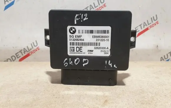 BMW 6 F12 F13 Hand brake control module 6863800