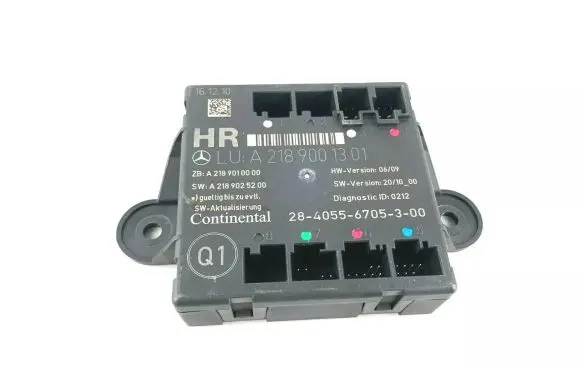 Mercedes-Benz CLS C218 X218 Door control unit/module A2189001301