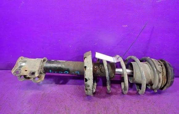 Opel Astra H Front shock absorber with coil spring 24443529