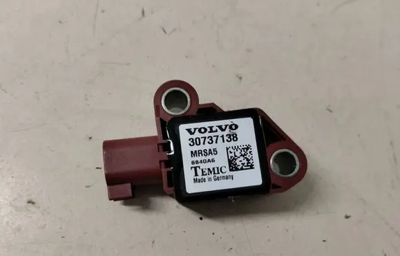Airbag deployment crash/impact sensor