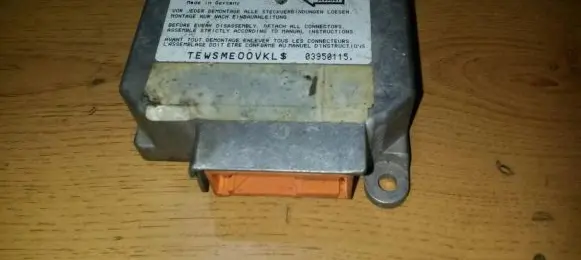 Volkswagen Golf III Airbag control unit/module 6N0909603E 5WK4137EVW2