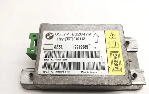 BMW 7 E65 E66 Airbag control unit/module 6920470