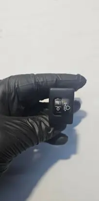 Headlight level height control switch