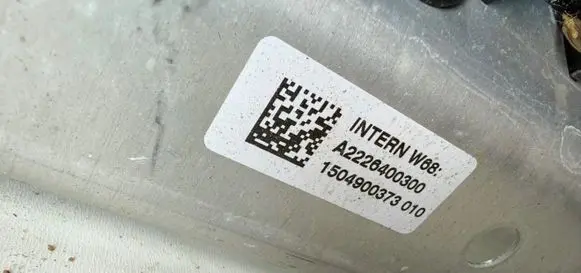 Mercedes-Benz S W222 Other body part A2226400300 A2226460500