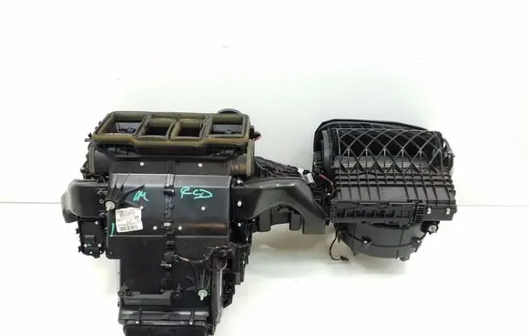 Interior heater climate box assembly