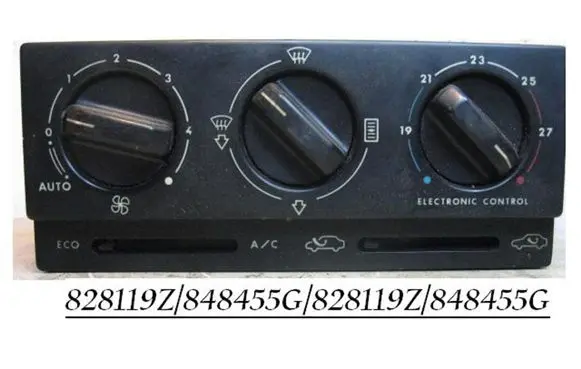 Peugeot 605 Climate control unit 828119Z 848455G