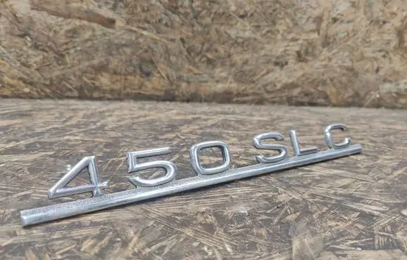 Mercedes-Benz SL R107 Rear loading door model letters 