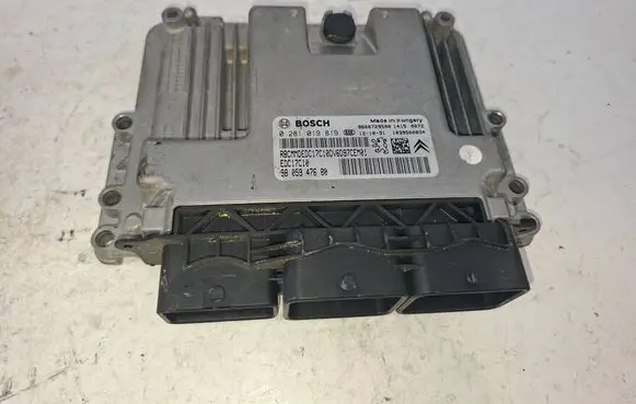 Peugeot 2008 I Engine control unit/module 9805947680 0281019819 9666729580