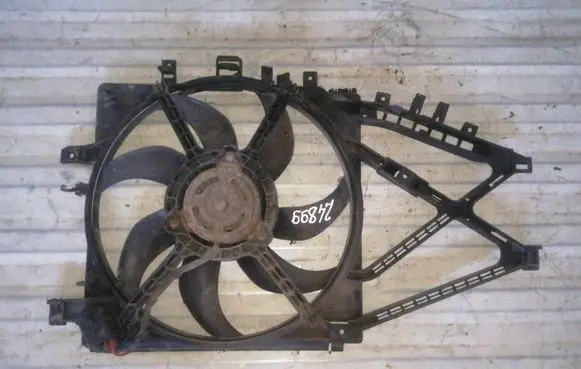 Opel Combo C Radiator cooling fan shroud 8038845