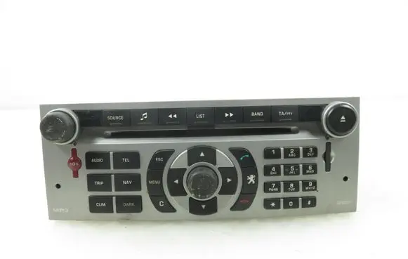 Peugeot 407 Radio/CD/DVD/GPS head unit 96645760YP