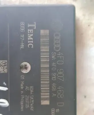 Audi A6 S6 C6 4F Gateway control module 4F0907468D 4F0910468A 8006TF7MNL