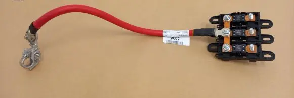 Jaguar XF X250 Positive wiring loom 8X2T14300AC E12065655000 00125081028