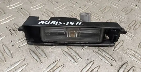 Toyota Auris E180 Number plate light 