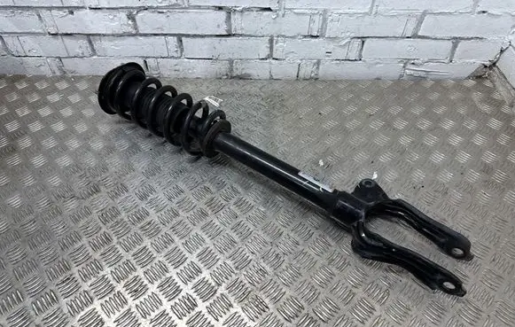 Front shock absorber with coil spring