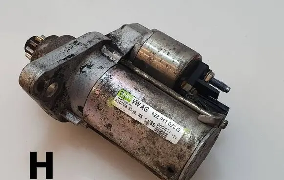 Audi A3 S3 8P Starter motor 02Z911023G D6GS11 2107083956