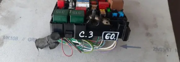 Citroen C3 BSM Control unit 9804848480