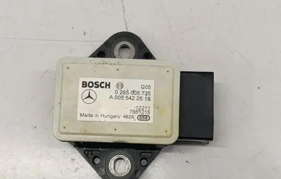 Mercedes-Benz E C207 W207 ESP acceleration yaw rate sensor A0055422618