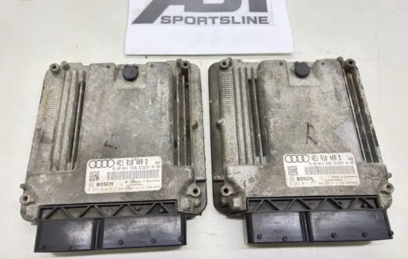 Audi A8 S8 D3 4E Engine control unit/module 4E1910409D 4E1907409A 0281014617