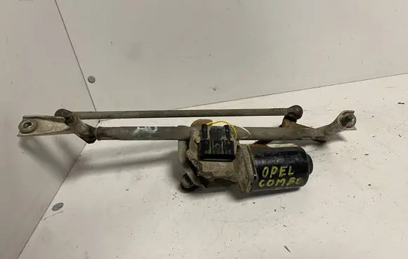 Opel Combo C Front wiper linkage and motor 09225616 23001743