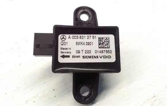 Mercedes-Benz ML W164 Airbag deployment crash/impact sensor A0038212751 5WK43901