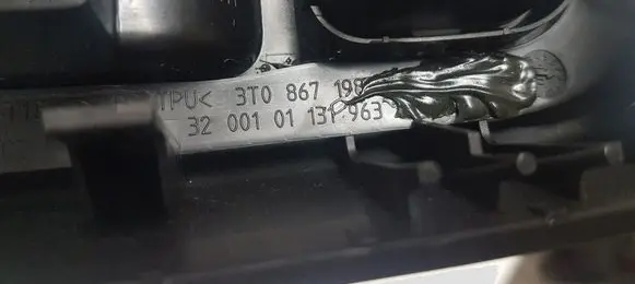Skoda Superb B6 (3T) Electric window control switch 3T0867198