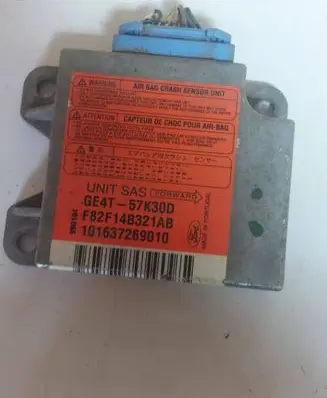 Mazda 626 Airbag control unit/module GE4T57K30D 101637269010 F82F14B321AB