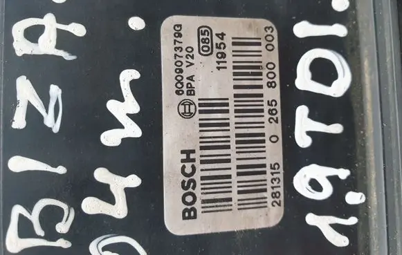Seat Ibiza III (6L) ABS Pump 6Q0614117E 0265800003