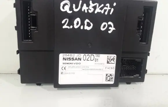 Nissan Qashqai Comfort/convenience module 284B2JD02D