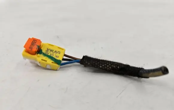 Volkswagen Golf VII Airbag squib ring wiring 3C8972563