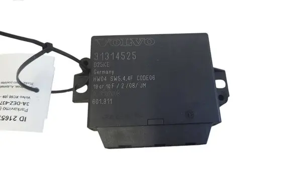 Volvo XC60 Parking PDC control unit/module 31314525