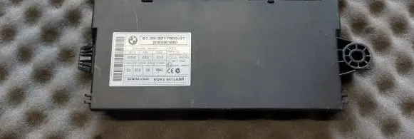 BMW 5 E60 E61 CAS control unit/module 9217853 2093461880 5WK49515ABR