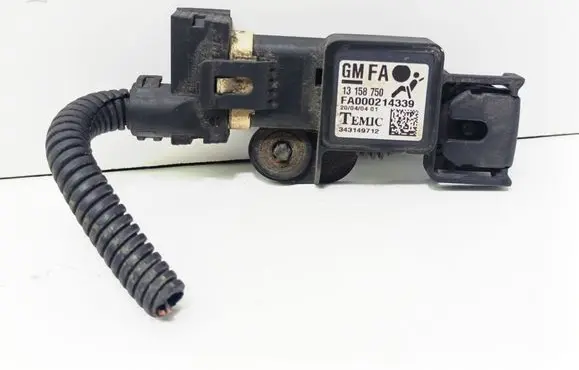 Airbag deployment crash/impact sensor