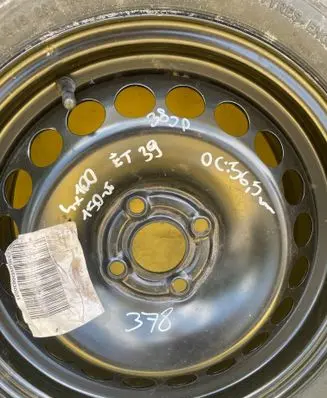 Opel Corsa D R15 spare wheel 