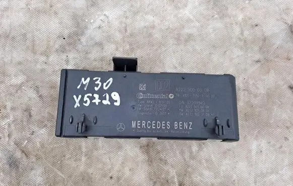 Tailgate/trunk control unit/module