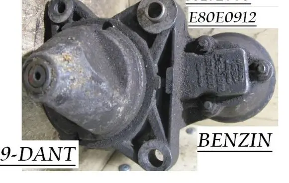 Fiat Marea Starter motor 53102003 E80E0912