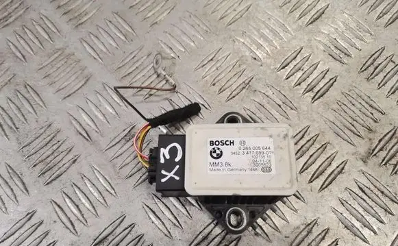 BMW X3 E83 ESP acceleration yaw rate sensor 0265005644