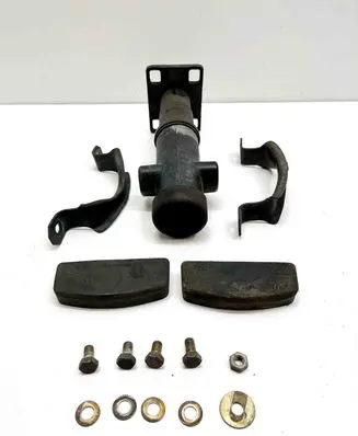Front bumper shock/impact absorber