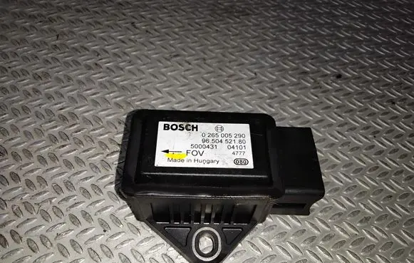 Peugeot 807 ESP acceleration yaw rate sensor 0265005290 9650452180